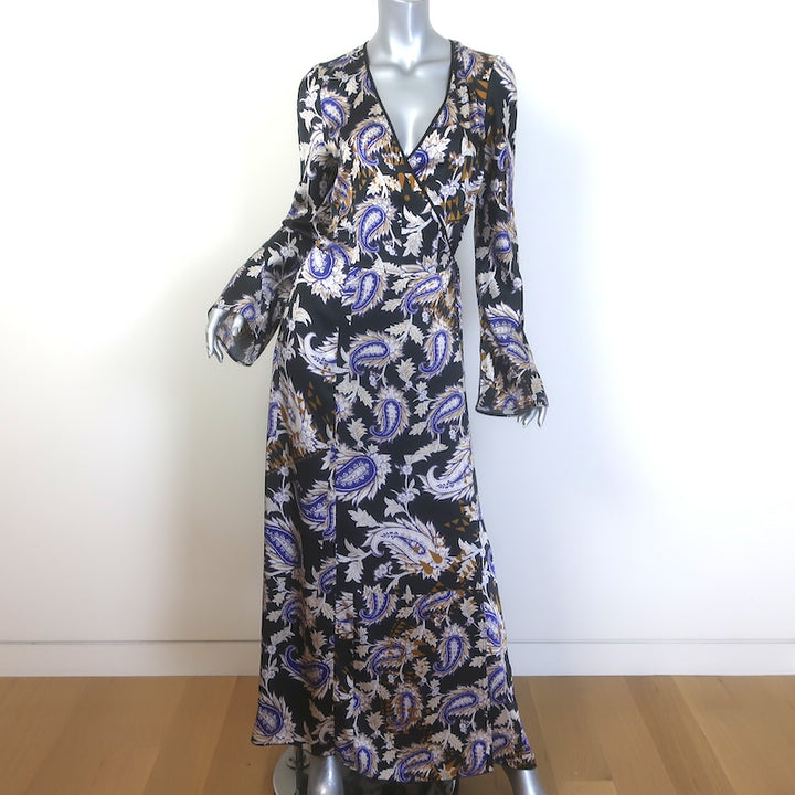 forte_forte Long Sleeve Maxi Wrap Dress 
