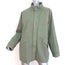 Velvet by Jenny Graham Melrose Jacket Army Green Cotton Twill Size Large NEW