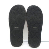 Veronica Beard Slipper Sandals Gillian White/Espresso Leopard Print Size 8 NEW