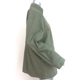 Velvet by Jenny Graham Melrose Jacket Army Green Cotton Twill Size Large NEW