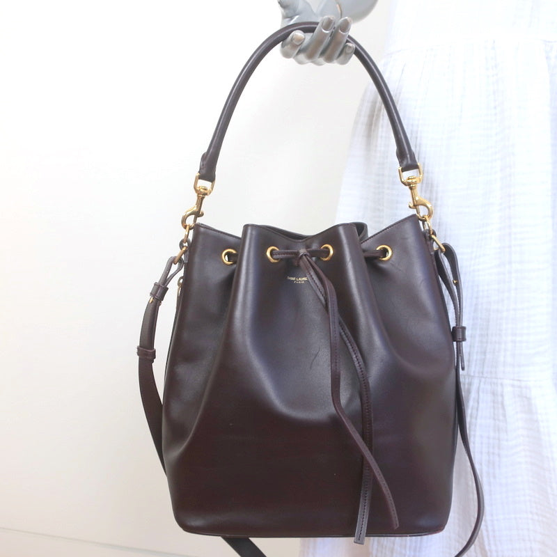 Saint Laurent Pre-owned Women's Leather Shoulder Bag - Ecru - One Size