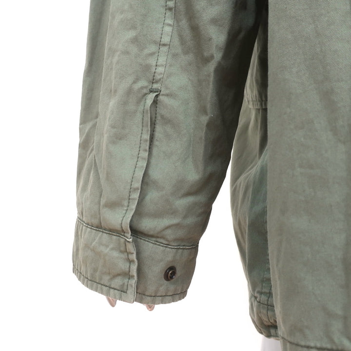 Velvet by Jenny Graham Melrose Jacket Army Green Cotton Twill Size Large NEW