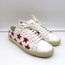 Saint Laurent Court Classic SL/06 Stars Sneakers White/Red Leather Size 38.5