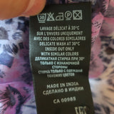 Isabel Marant Etoile Virginie Mini Dress Purple Floral Print Cotton Size 34 NEW