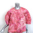 Ulla Johnson Puff Sleeve Top Lolana Camellia Floral Print Cotton Size 4 NEW