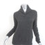Ralph Lauren Black Label Cashmere Cable Knit Sweater Charcoal Size Small