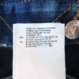 Dsquared2 Paint Splatter Jean Jacket Indigo Stretch Denim Size 46