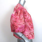 Ulla Johnson Puff Sleeve Top Lolana Camellia Floral Print Cotton Size 4 NEW