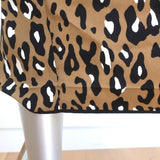 Diane von Furstenberg Midi Skirt Brown Leopard Print Stretch Crepe Size 4