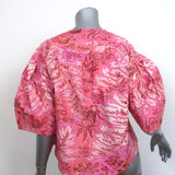 Ulla Johnson Puff Sleeve Top Lolana Camellia Floral Print Cotton Size 4 NEW