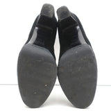 Miu Miu Platform Pumps Black Suede Size 36.5