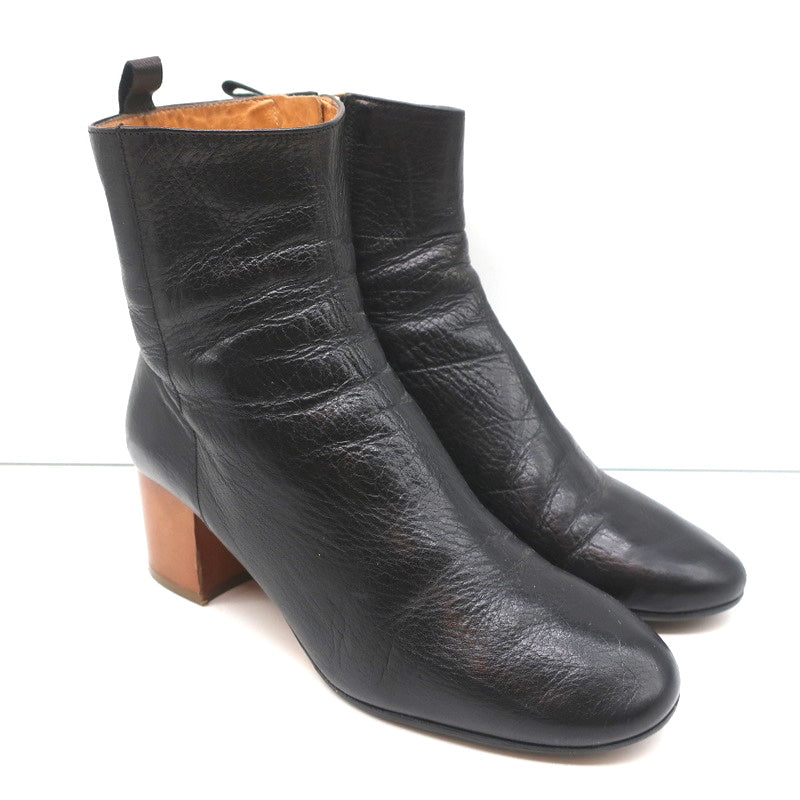 購入価格7万円ほど_Fot wood Heel Boots 37
