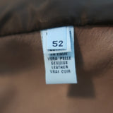 Malo Suede Blazer Brown Size 52 Two-Button Jacket