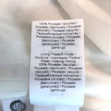 GANNI Blouse Ecru Floral Print Pleated Georgette Size 36 V-Neck Top