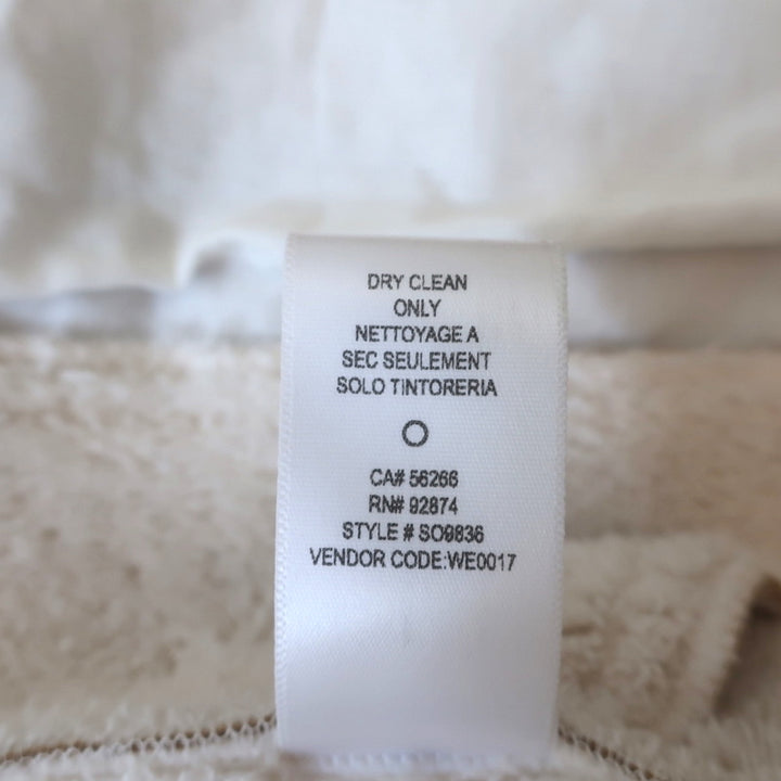 Splendid Faux Sherpa Vest Keane Camel/Cream Size Small