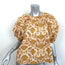 RHODE Rowan Puff Sleeve Top Golden Floral Print Cotton Size Extra Small NEW