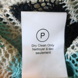 Anthropologie Geisha Designs Crochet Midi Wrap Skirt Blue Size Extra Small NEW