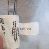 L'Agence Cromwell Camo Military Jacket Gray Stretch Cotton Size Extra Small