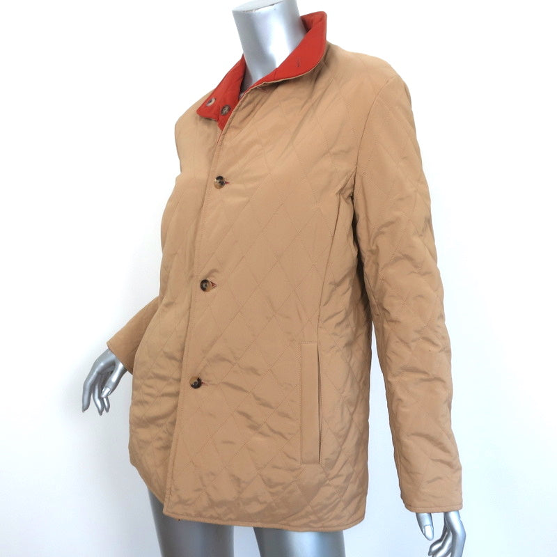 Loro Piana Reversible Twenty K Storm System Jacket Orange/Beige Size 42