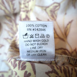 RHODE Rowan Puff Sleeve Top Golden Floral Print Cotton Size Extra Small NEW