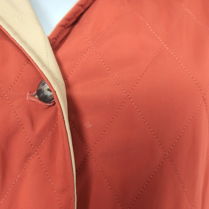 Loro Piana Reversible Twenty K Storm System Jacket Orange/Beige Size 42