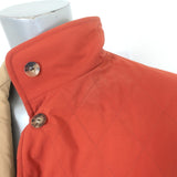 Loro Piana Reversible Twenty K Storm System Jacket Orange/Beige Size 42
