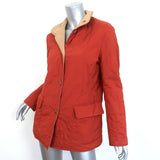Loro Piana Reversible Twenty K Storm System Jacket Orange/Beige Size 42