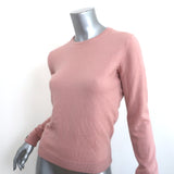 No. 21 Beaded Cuff Sweater Dolores Blush Knit Size 38 Crewneck Pullover