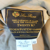 Loro Piana Reversible Twenty K Storm System Jacket Orange/Beige Size 42