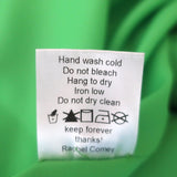 Rachel Comey Dress Leonard Lime Cotton-Blend Size 6 Cap Sleeve Midi