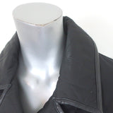 Burberry London Quilted Double Breasted Coat Black Size Small