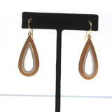 Irene Neuwirth Teardrop Earrings 18k Rose Gold & Diamonds