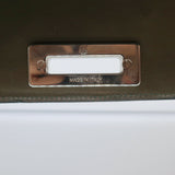 Puruti Alligator Shoulder Bag Dark Green Small Flap Bag