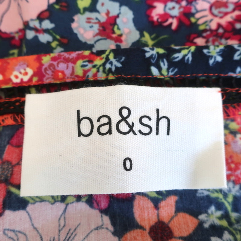 Ba&amp;sh Button-Up Tank Top Sego Floral Print Cotton Size 0