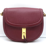 Altuzarra Ghianda Shoulder Bag Merlot Grained Leather Medium Crossbody