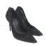 Giuseppe Zanotti Pumps Lucrezia Black Mesh-Inset Suede Size 39 Pointed Toe Heels