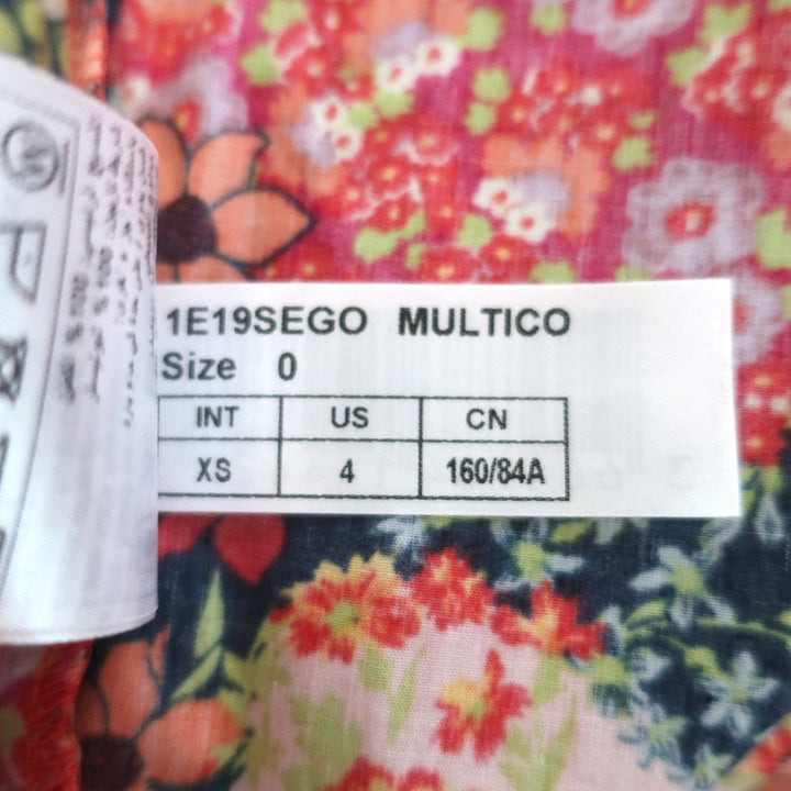 Ba&amp;sh Button-Up Tank Top Sego Floral Print Cotton Size 0