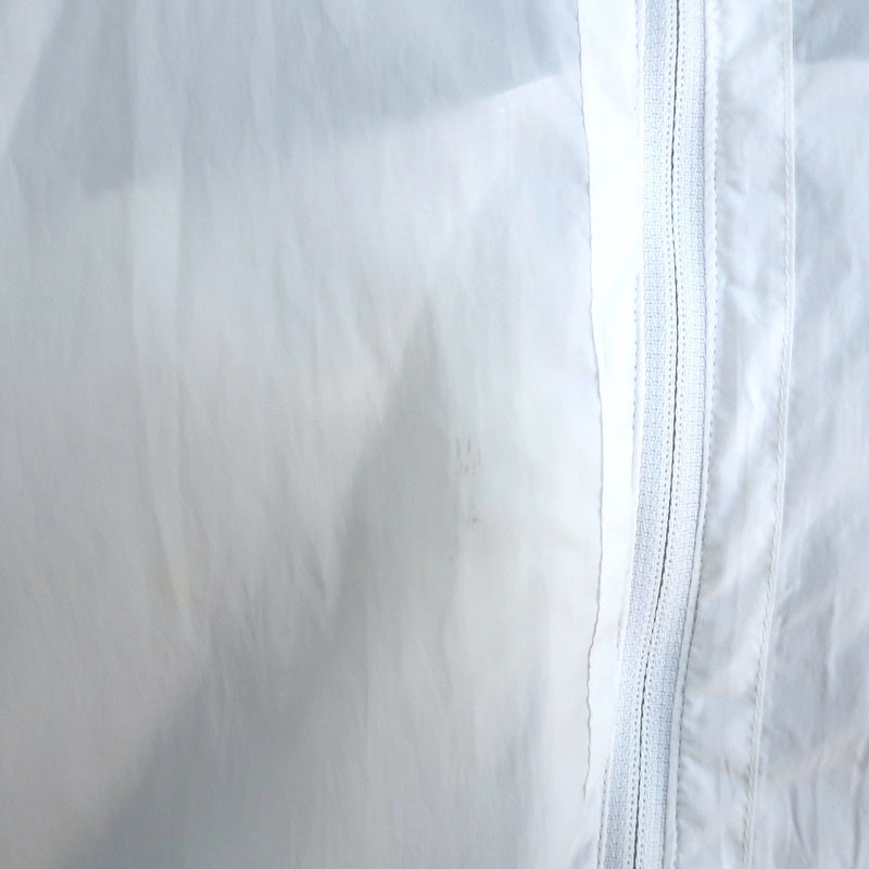 Lululemon Reversible Jacket White/Gray Printed Nylon Size 8