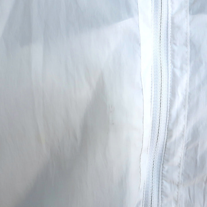 Lululemon Reversible Jacket White/Gray Printed Nylon Size 8
