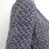 Rebecca Taylor Shirtdress Static Print Silk Size 2 Long Sleeve Mini Dress