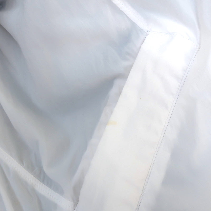 Lululemon Reversible Jacket White/Gray Printed Nylon Size 8