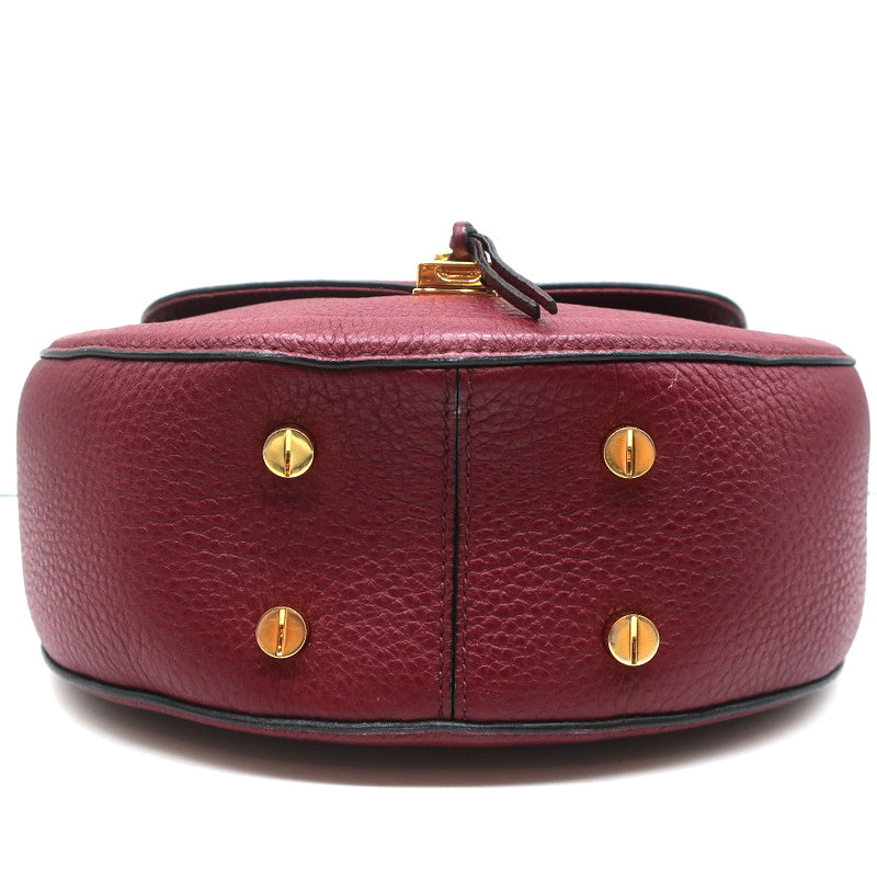 Altuzarra Ghianda Shoulder Bag Merlot Grained Leather Medium Crossbody