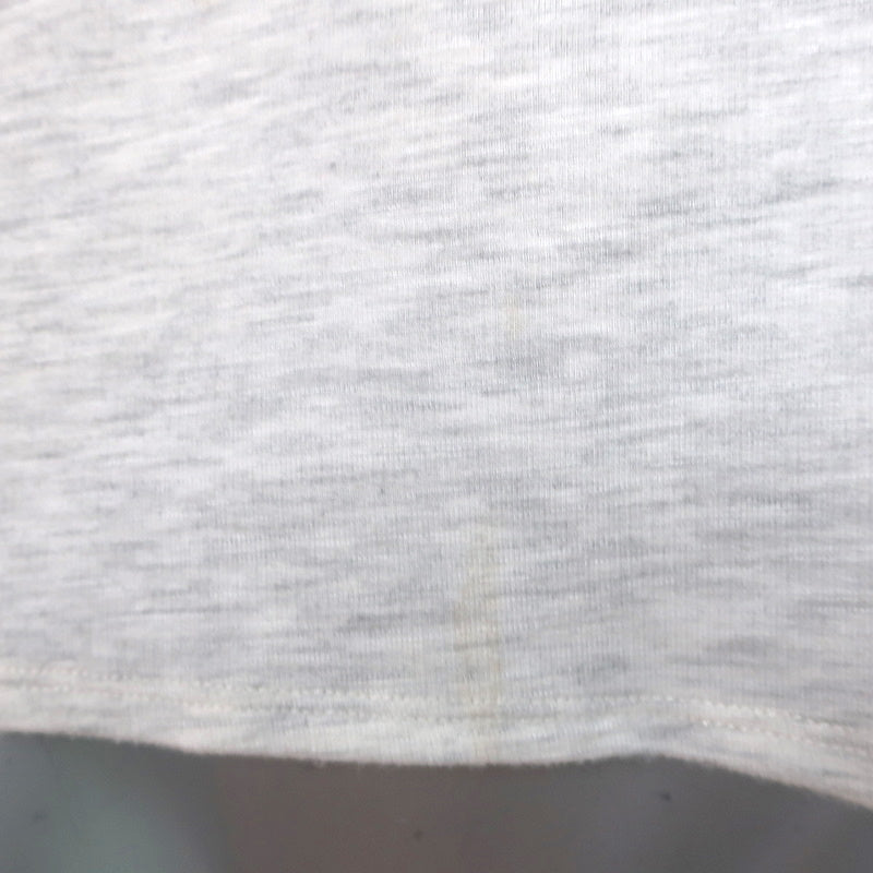 The Row Striped-Back Tee Light Gray Jersey Size Extra Small Short Sleeve Top