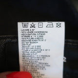 Dsquared2 Cool Girl Cropped Jeans Black Distressed Stretch Denim Size 40