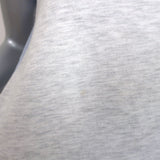 The Row Striped-Back Tee Light Gray Jersey Size Extra Small Short Sleeve Top