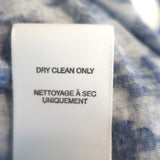 Joie Tank Top Tabo Deep Indigo Blue Ikat Print Jersey Size Small NEW