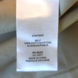 Tibi Eco Poplin Short Sleeve Shirtdress Clay Size Medium Midi Dress NEW