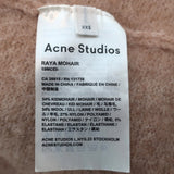 ACNE Studios Raya Mohair Cardigan Sweater Camel Size Extra Extra Small
