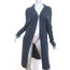 ACNE Studios Raya Mohair Cardigan Dark Blue Size Extra Small Open Front Sweater