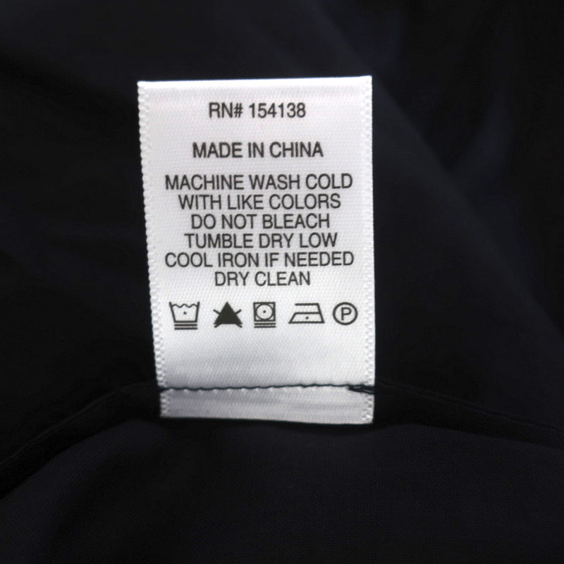 STAUD Hyacinth Mini Dress Black Embroidered Eyelet Size Small Short Sleeve NEW